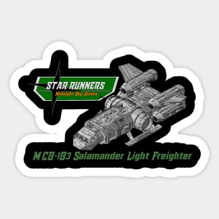 Salamander Light Freighter Sticker